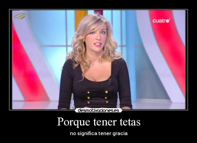 Porque tener tetas - 