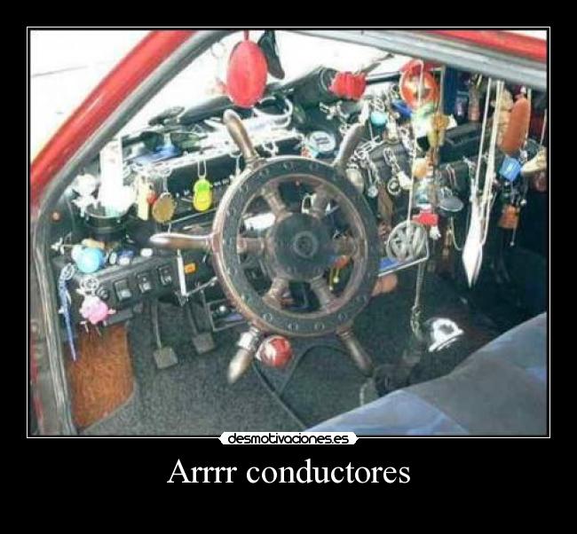 Arrrr conductores -