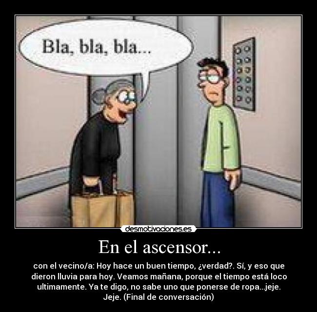 En el ascensor... - 