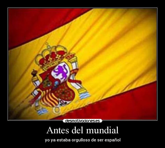Antes del mundial - 