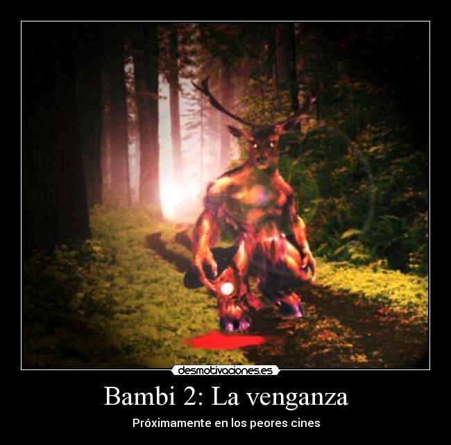 Bambi 2: La venganza -