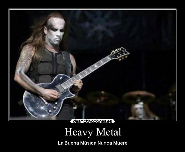 carteles heavymetal desmotivaciones