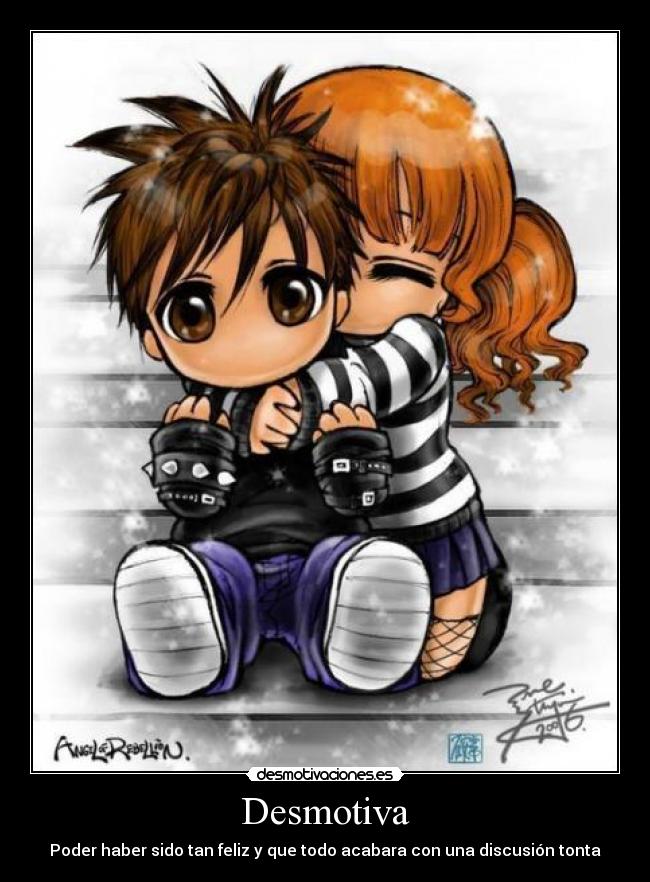 Desmotiva - Poder haber sido tan feliz y que todo acabara con una discusión tonta
