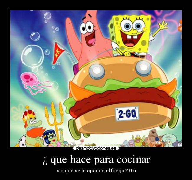 ¿ que hace para cocinar - sin que se le apague el fuego ? 0.o