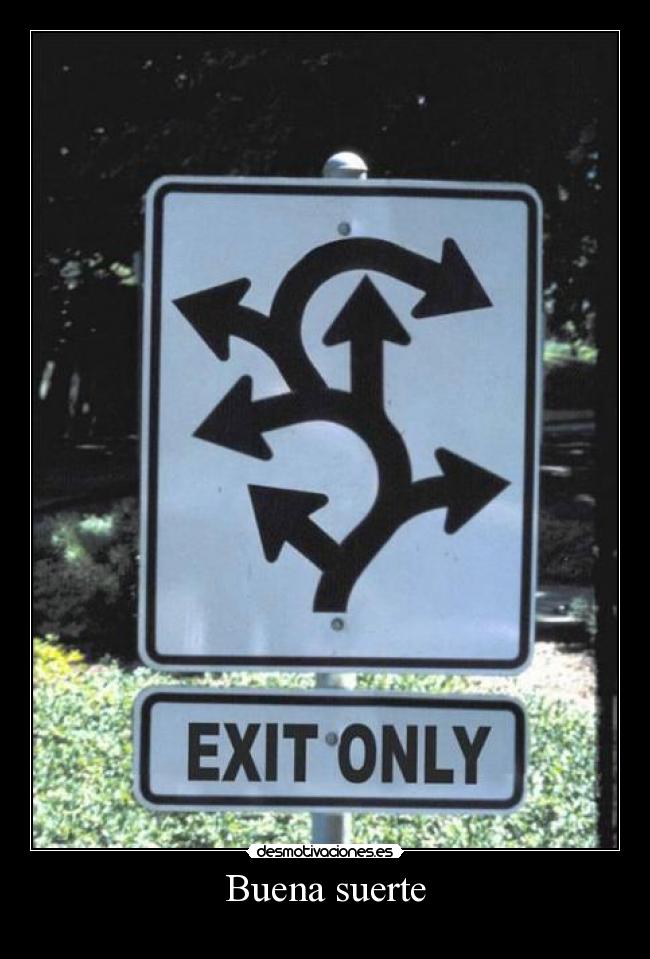 Buena suerte -