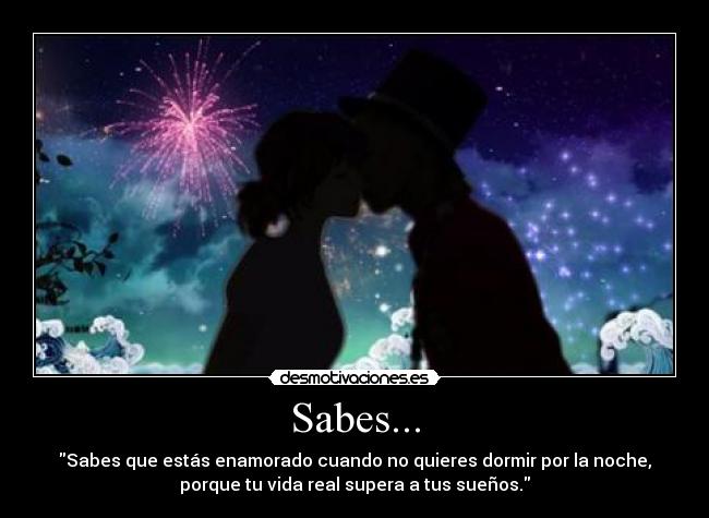 Sabes... - 
