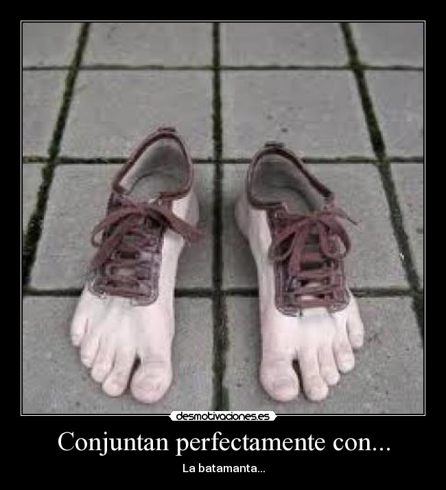 Conjuntan perfectamente con... - La batamanta...