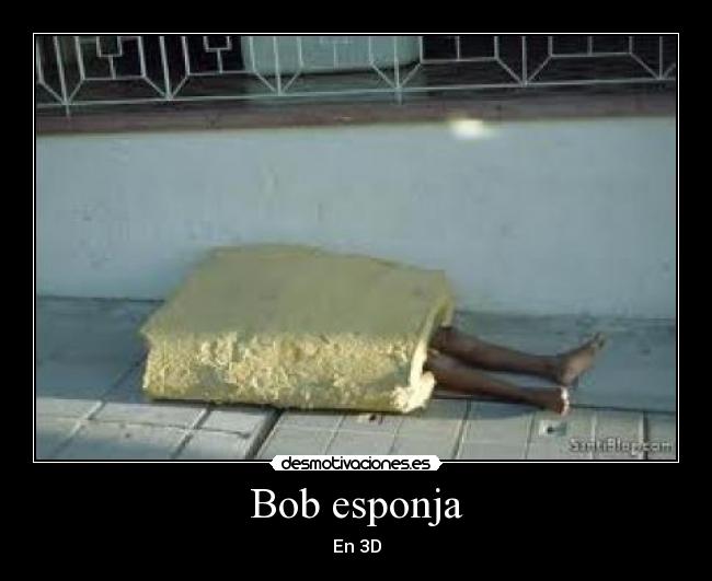 Bob esponja - En 3D