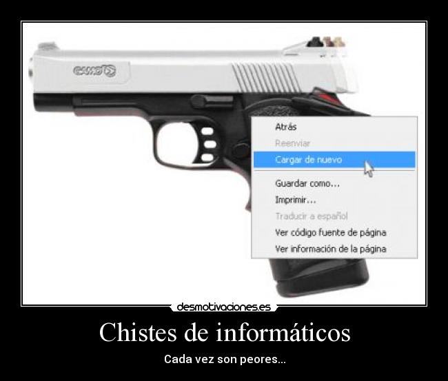 Chistes de informáticos - Cada vez son peores...