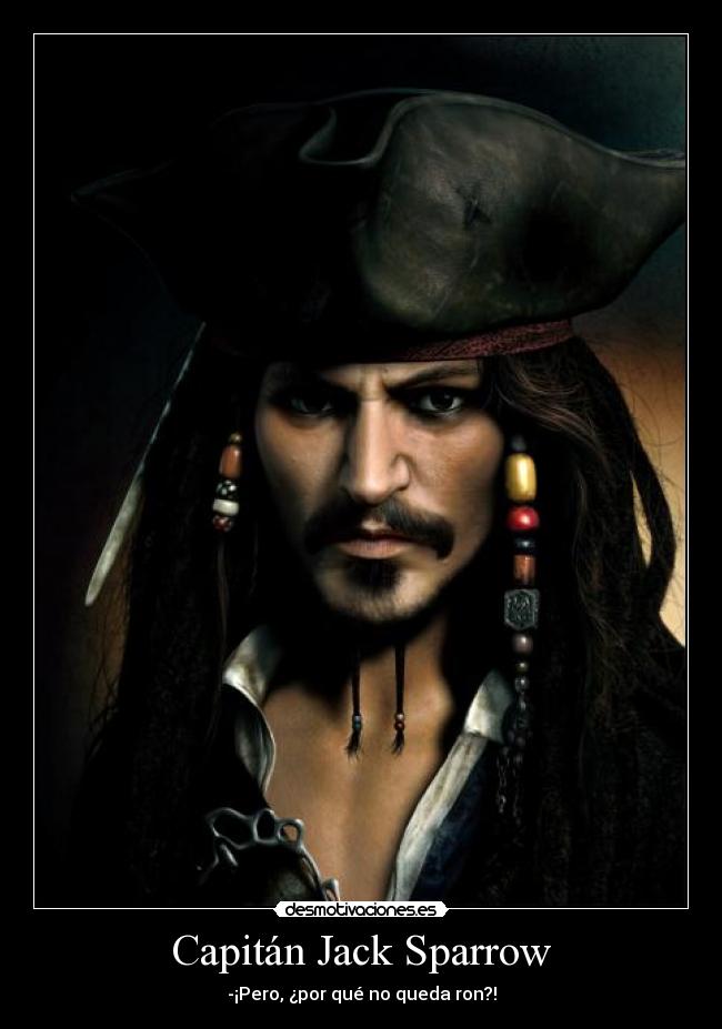 Capitán Jack Sparrow -