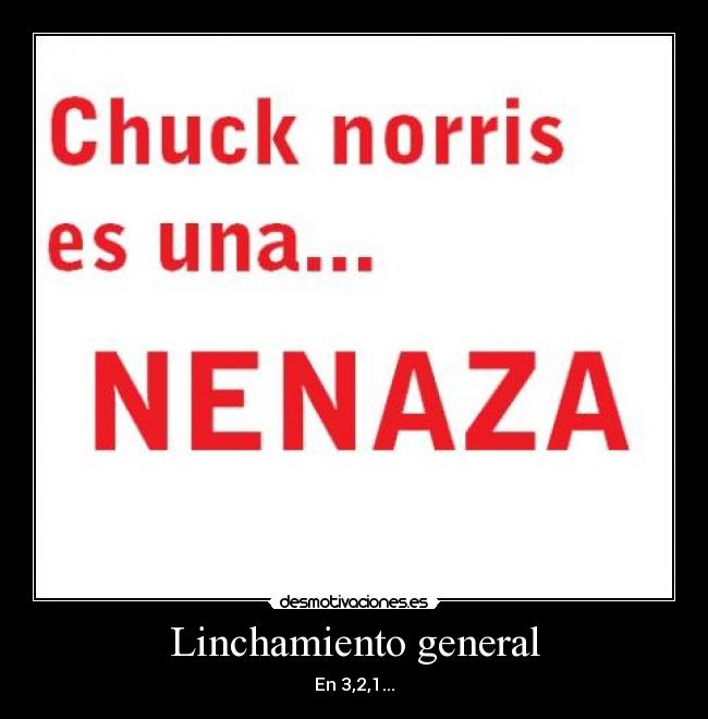 Linchamiento general - En 3,2,1...