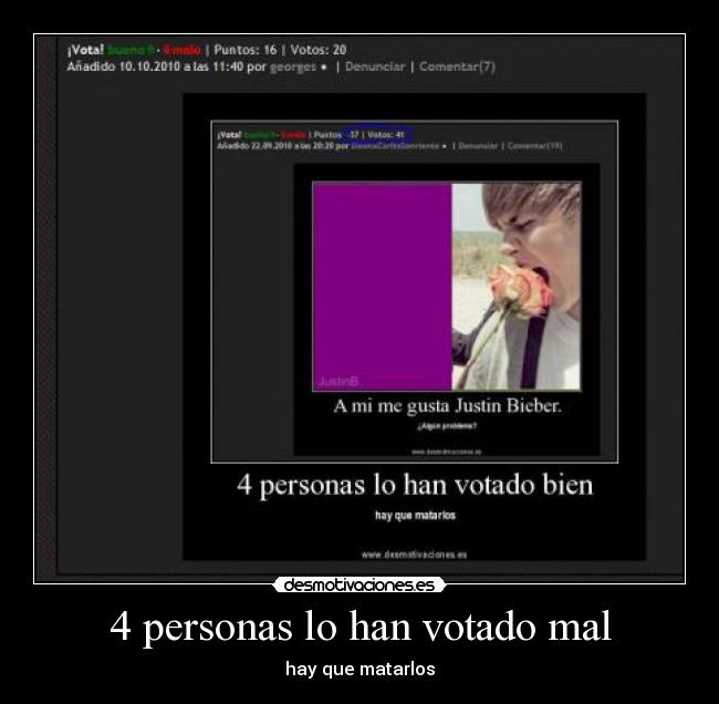 4 personas lo han votado mal - 