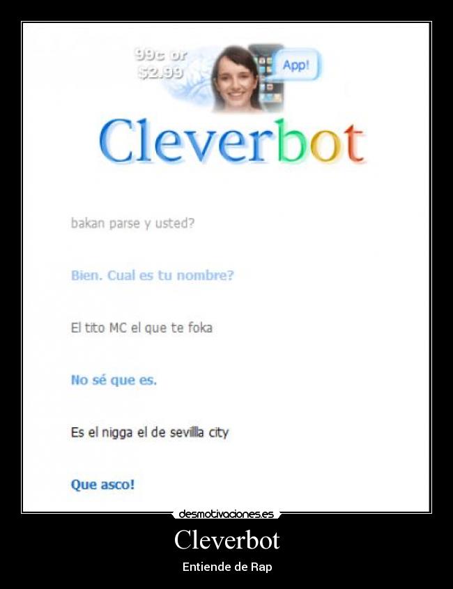 Cleverbot - Entiende de Rap