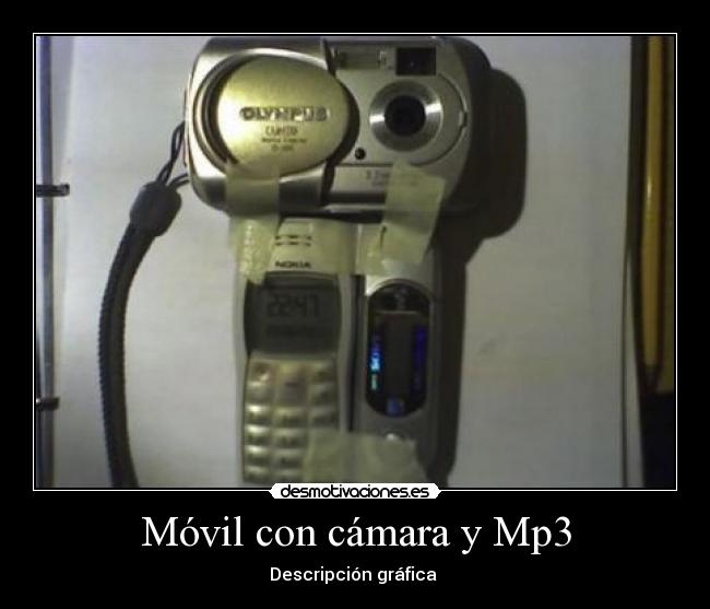 Móvil con cámara y Mp3 -