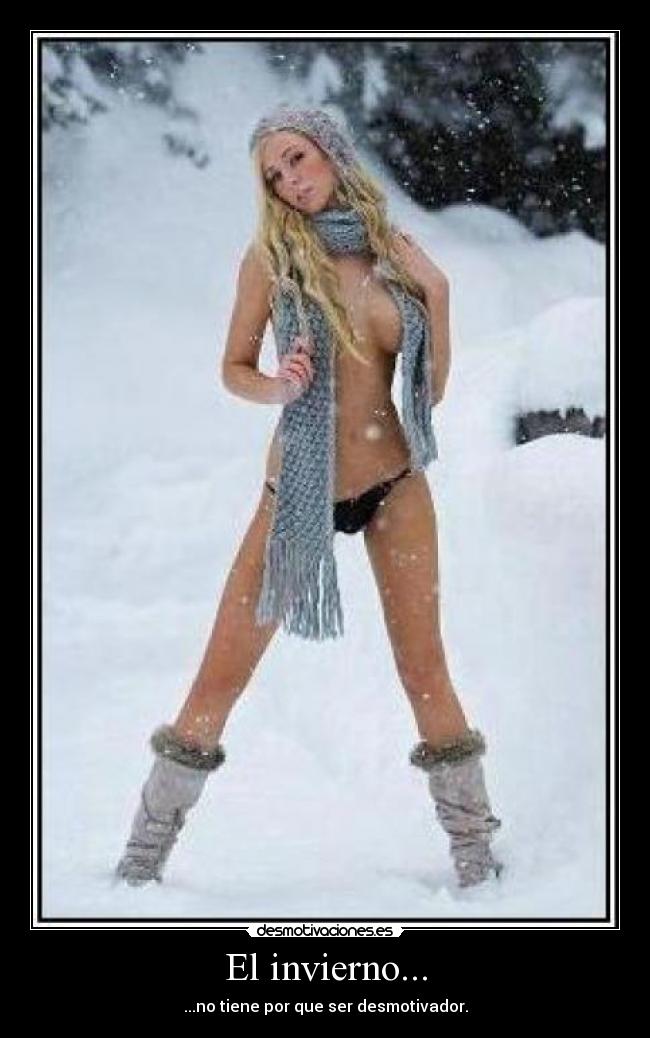 El invierno... - ...no tiene por que ser desmotivador.