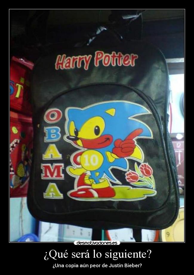 carteles chinos miedo plagio justin bieber sonic desmotivaciones