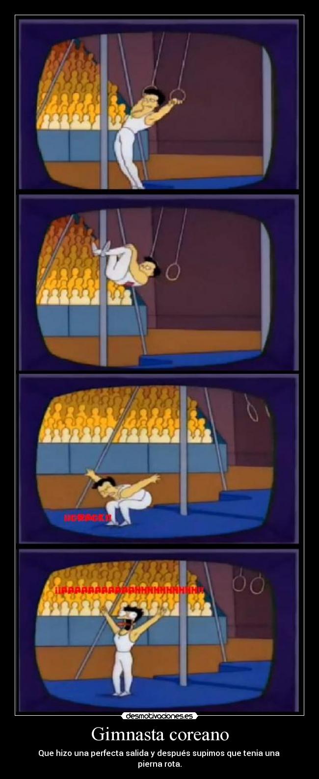 Gimnasta coreano - 