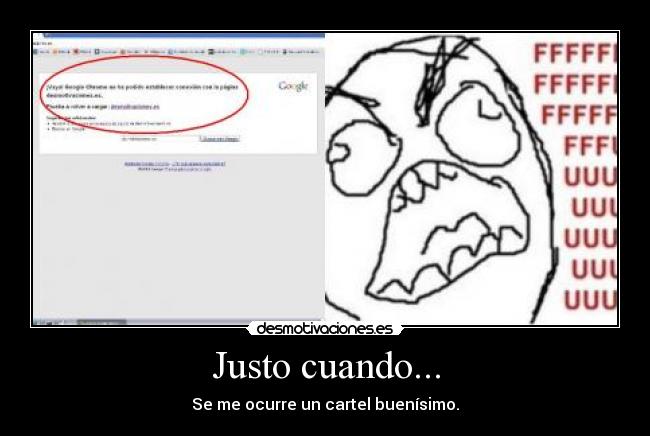 Justo cuando... - 