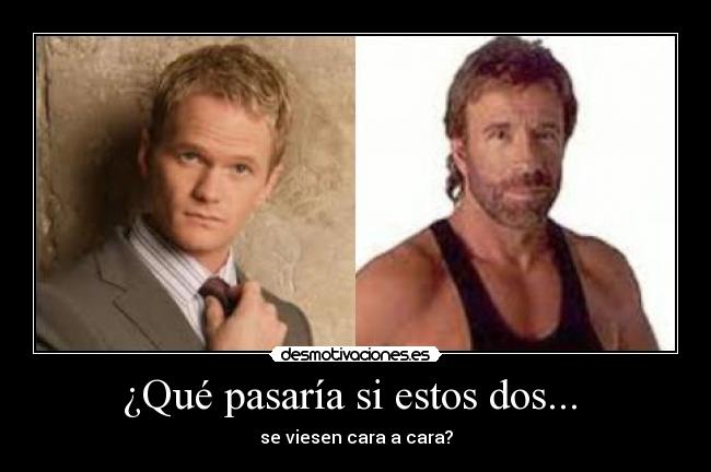 ¿Qué pasaría si estos dos...  - 