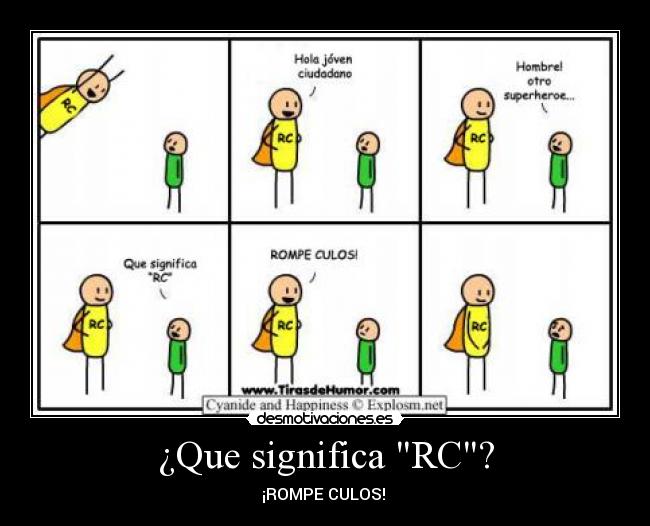 ¿Que significa RC? - 