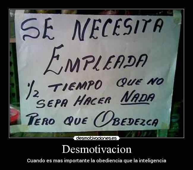Desmotivacion - 