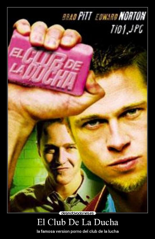 El Club De La Ducha - la famosa version porno del club de la lucha