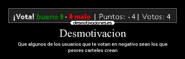 Desmotivacion -