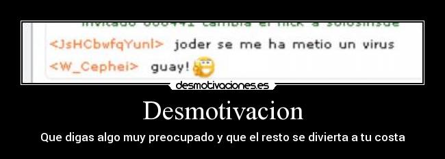 Desmotivacion -
