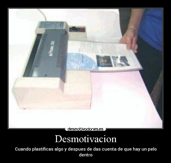 Desmotivacion -
