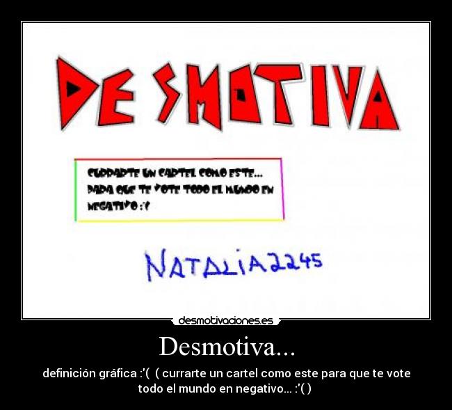 Desmotiva... - 