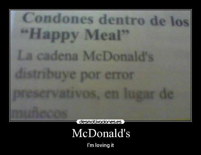 McDonalds -
