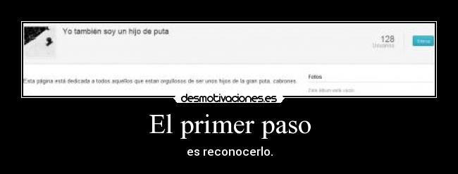 El primer paso -