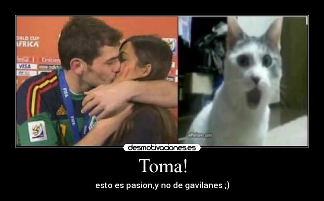 Toma! - esto es pasion,y no de gavilanes ;)
