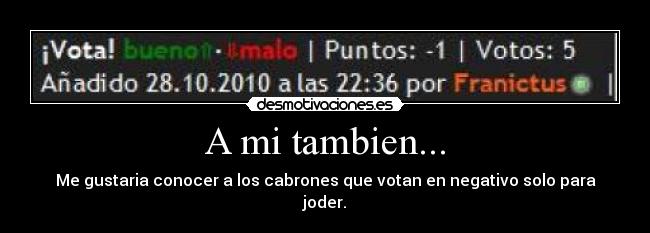 A mi tambien... - 