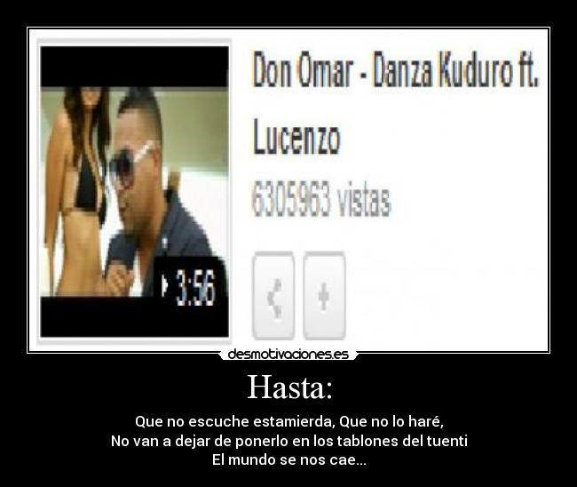 carteles danza kudura desmotivaciones