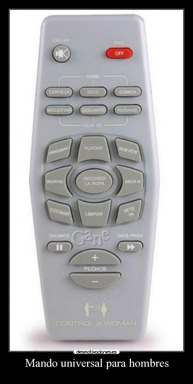 Mando universal para hombres - 