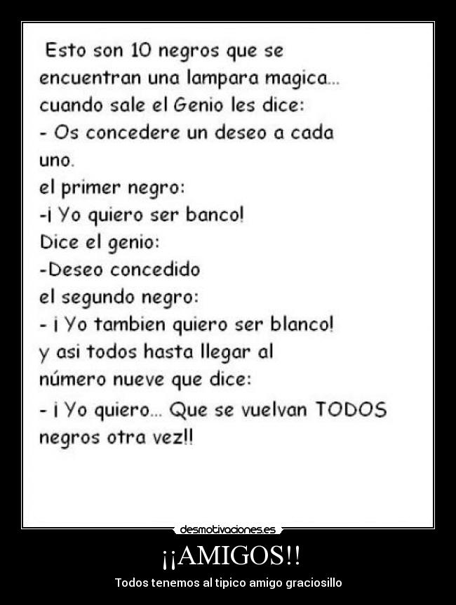 ¡¡AMIGOS!! -