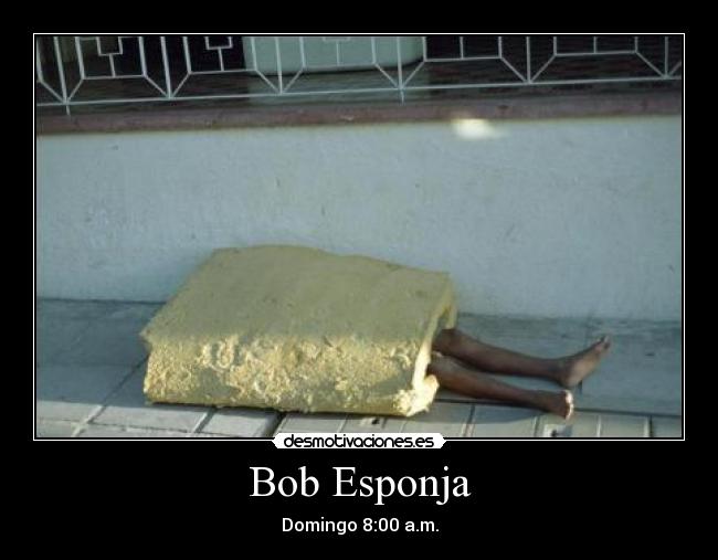 Bob Esponja - Domingo 8:00 a.m.