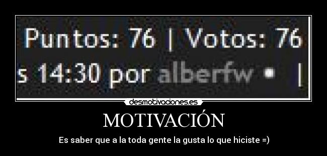 MOTIVACIÓN - 