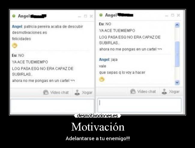 Motivación - Adelantarse a tu enemigo!!!