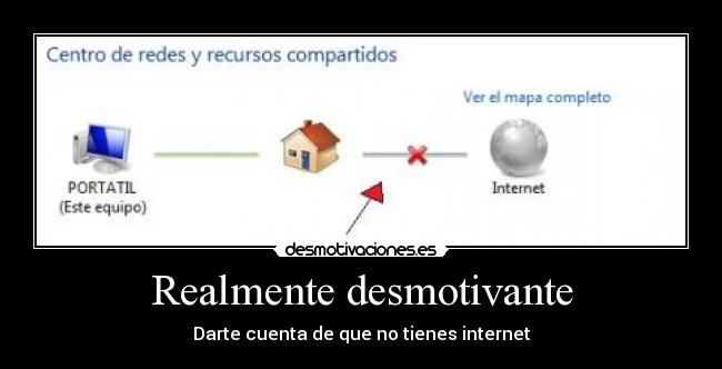 carteles internet desmotivacion casa portatil realmente sin jajaj desmotivaciones