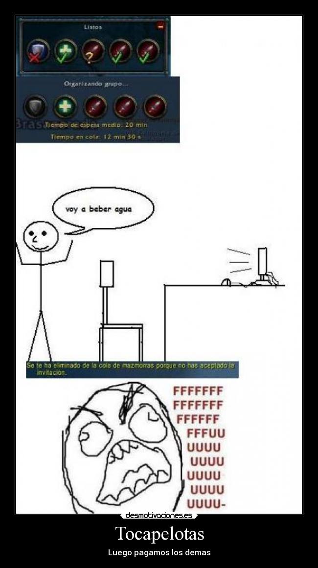 carteles tocapelotas desmotivaciones