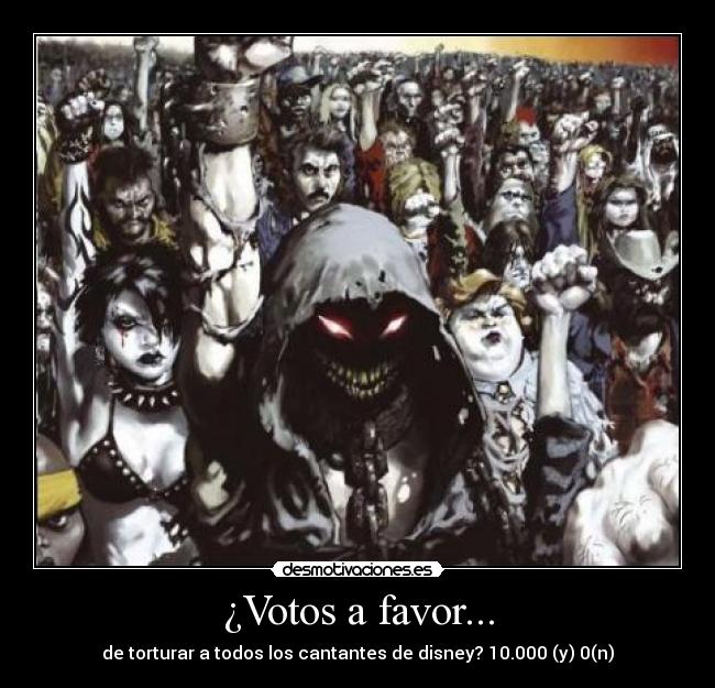 ¿Votos a favor... - 
