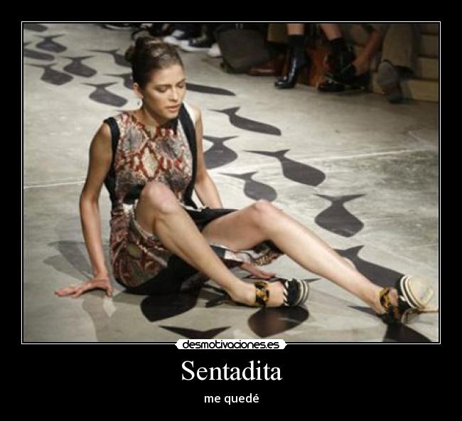 Sentadita - me quedé