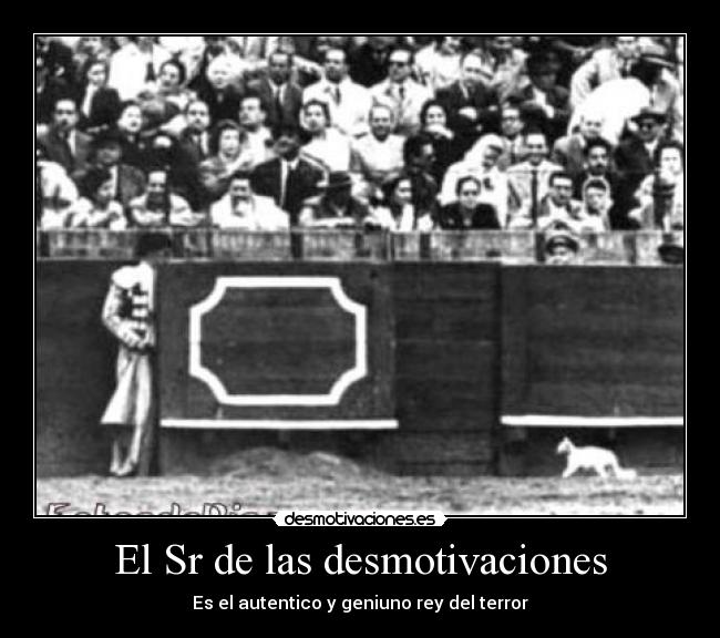 El Sr de las desmotivaciones -