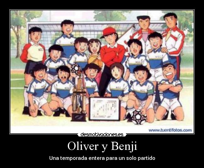 Oliver y Benji - Una temporada entera para un solo partido