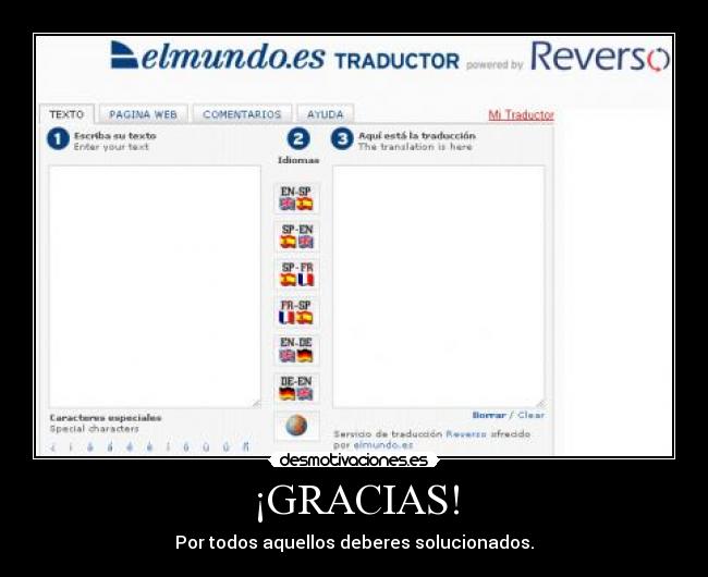 ¡GRACIAS! - 