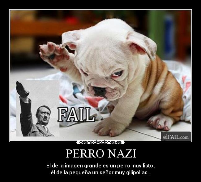 PERRO NAZI -