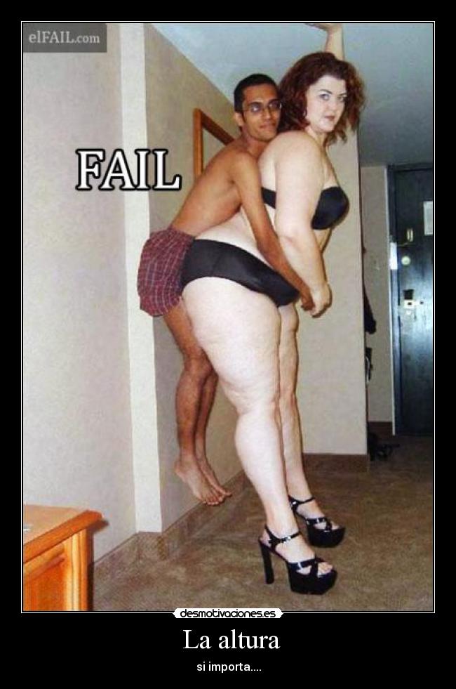 La altura - si importa....