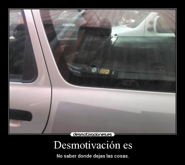 Desmotivación es - 